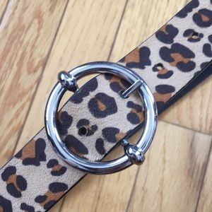 NWOT leopard 🐆 Print belt